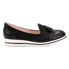 SDS Modische schwarze Loafer