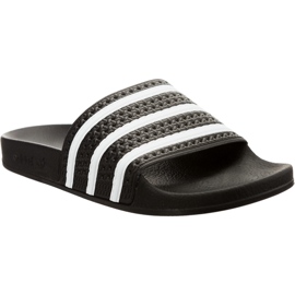 Adidas Adilette 647 weiß schwarz