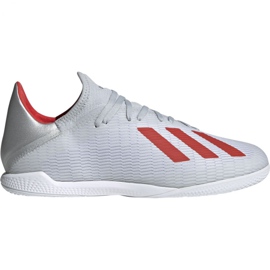 Hallenschuhe adidas X 19.3 In M F35370 mehrfarbig weiß