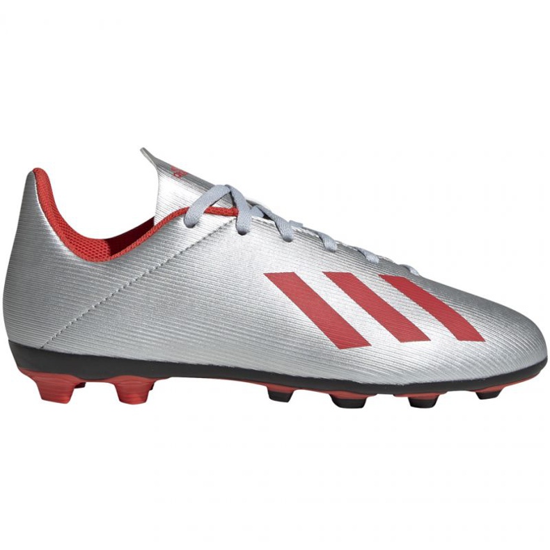 Adidas X 19.4 FxG Jr F35362 Fußballschuhe mehrfarbig silber-