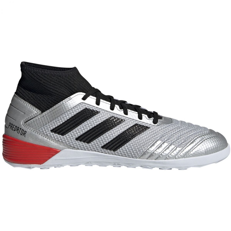 Hallenschuhe adidas Predator 19.3 In M F35614 grau silber-