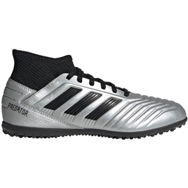 Adidas Predator 19.3 Tf Jr G25802 Fußballschuhe mehrfarbig silber-