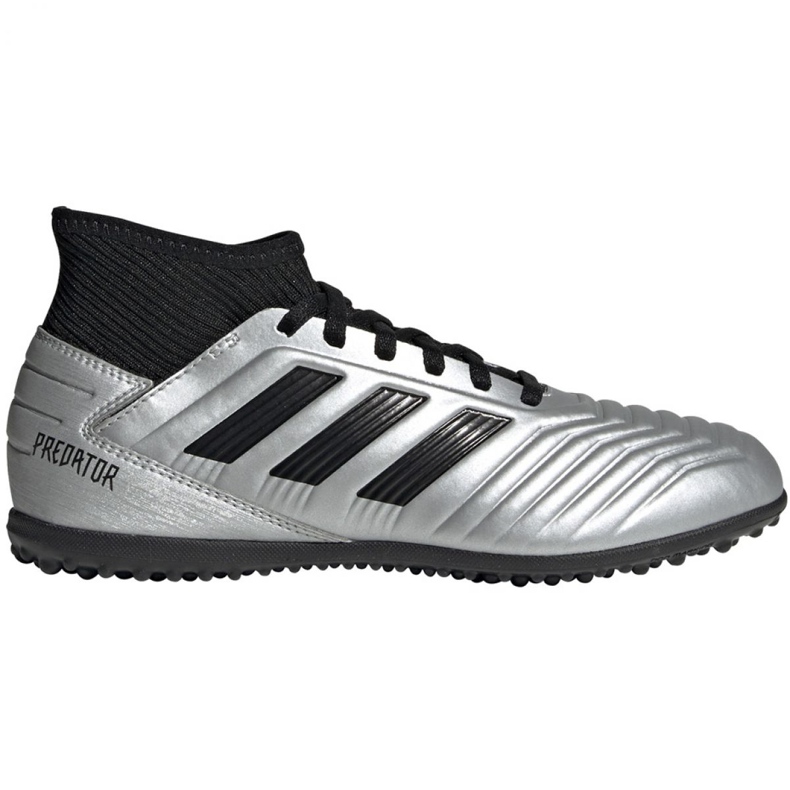 Adidas Predator 19.3 Tf Jr G25802 Fußballschuhe mehrfarbig silber-