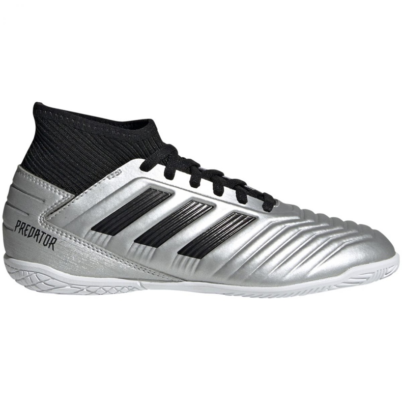 Hallenschuhe adidas Predator 19.3 In Jr G25806 grau silber-