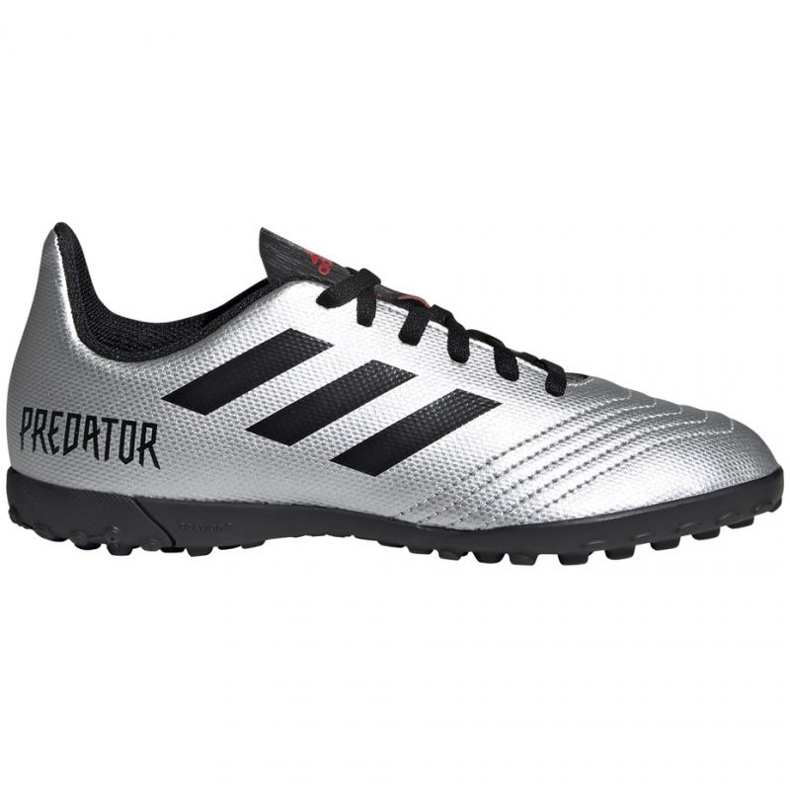 Adidas Predator 19.4 Tf Jr G25825 Fußballschuhe mehrfarbig silber-