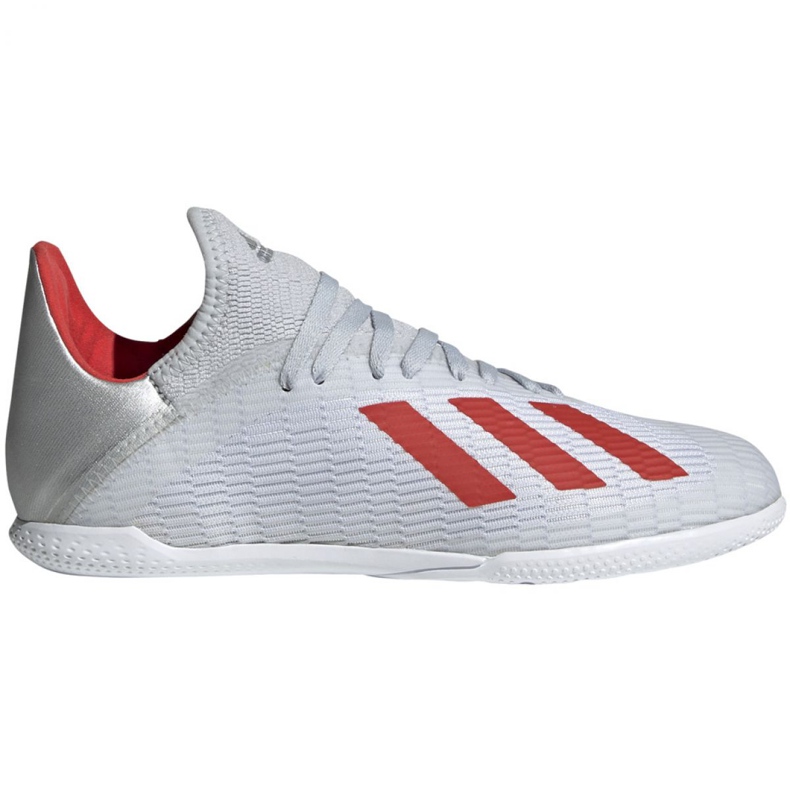 Hallenschuhe adidas X 19.3 In Jr F35355 mehrfarbig grau
