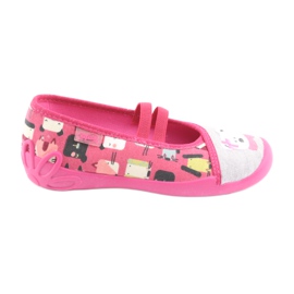 Befado Kinderschuhe 116X226 grau rosa