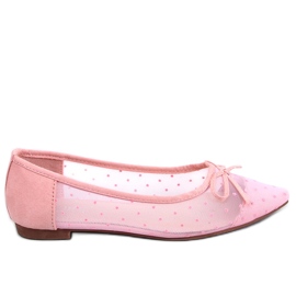 Rosa Damen Ballerinas LT119P Rosa