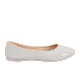 Graue Damen Ballerinas JX76P Grau