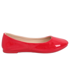 Rote Damenballerinas JX76P Rot