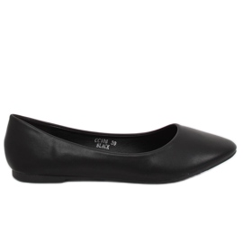 Black CC108 Schwarze Ballerinas für Damen