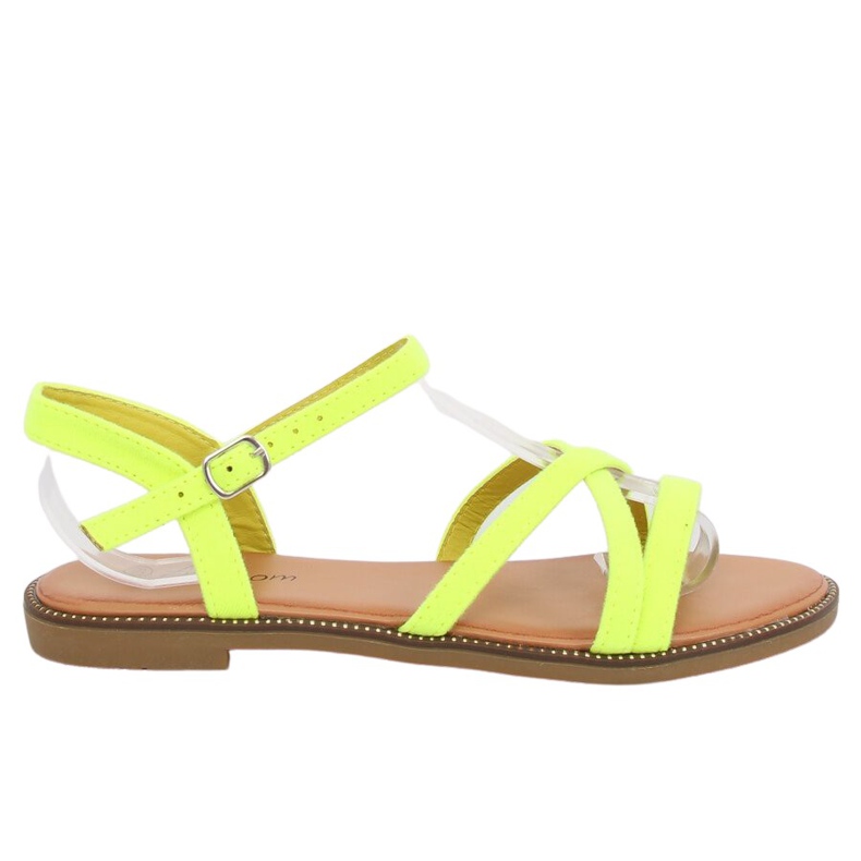 Gelbe Damensandalen WL255 Gelb