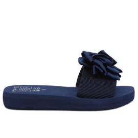 Marineblau FX-2A080 Blaue Schaumsohlen navy blau