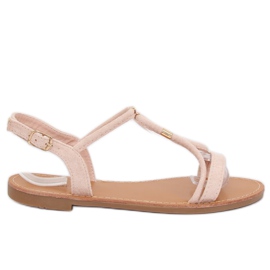 Damen Sandalen beige L520 Beige