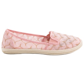 Rosa Slip-On-Turnschuhe von VICES