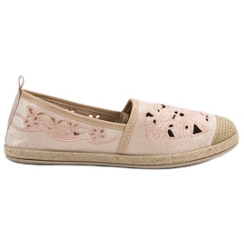 VICES Wildleder-Espadrilles braun