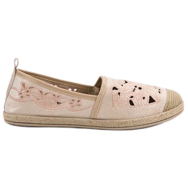 VICES Wildleder-Espadrilles braun