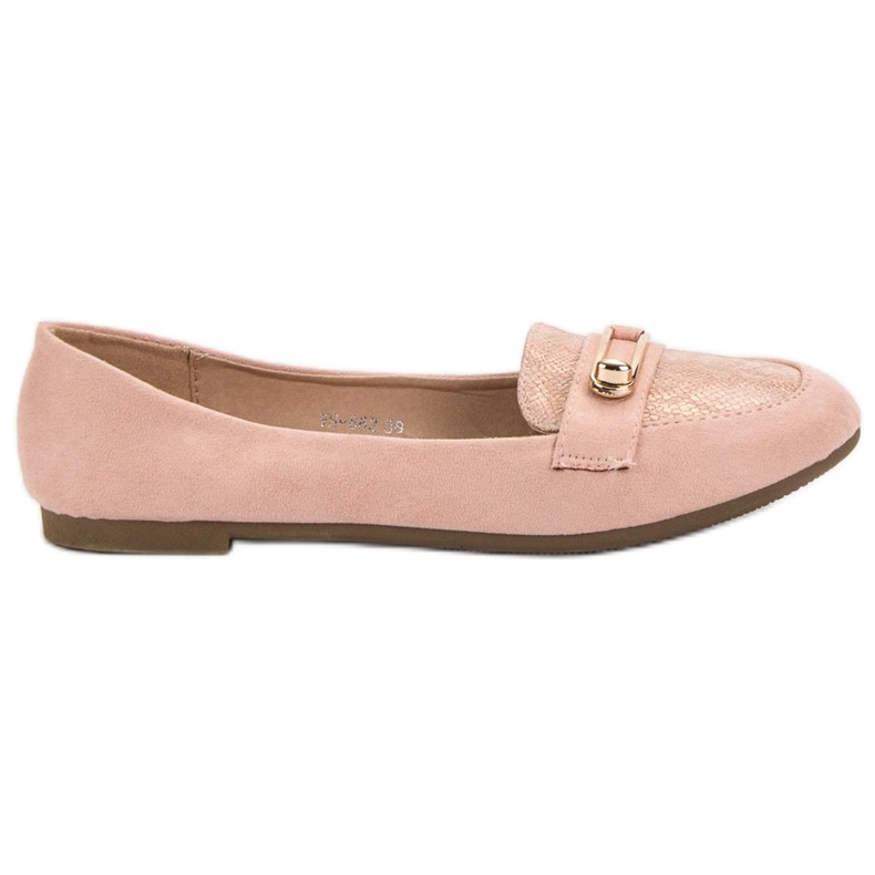 Top Shoes Stylische Ballerinas rosa