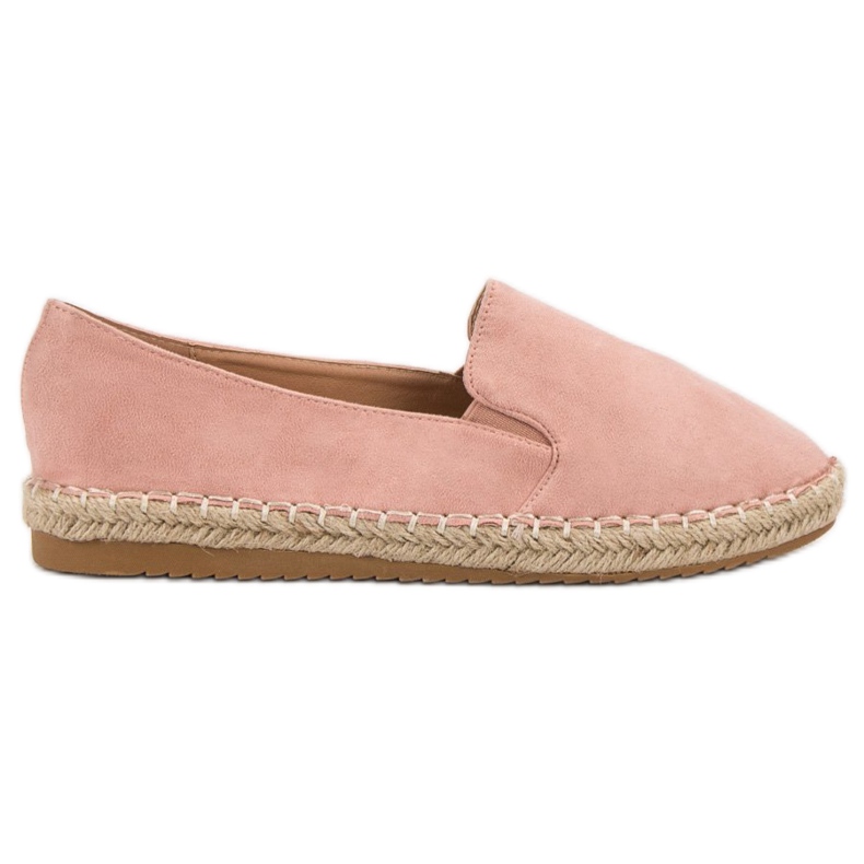 Primavera Espadrilles aus Wildleder rosa