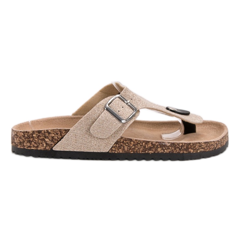 Evento Modische Flip-Flops braun