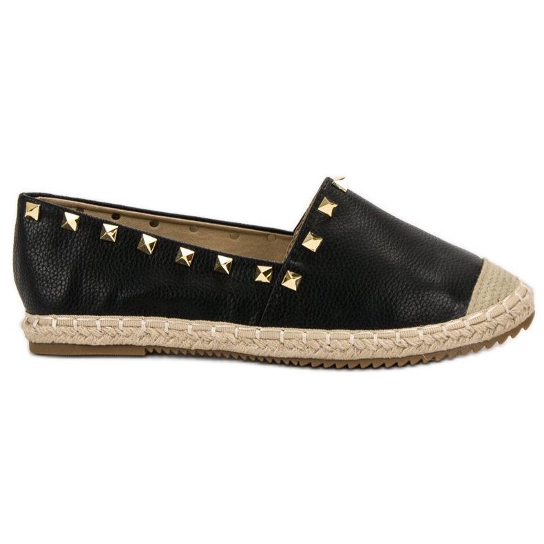 SDS Rock-Espadrilles schwarz