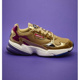 Adidas Falcon W 247 Goldmetallic Goldmetallic Off White mehrfarbig gelb