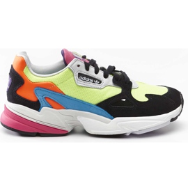 Adidas Falcon W 210 Multi Hi Res Gelb Core Schwarz mehrfarbig