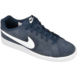 Nike Sportswear Court Royale Wildleder M 819802-410 weiß marineblau