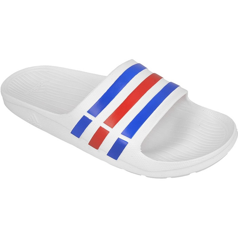 Adidas Duramo Slide M U43664 Hausschuhe weiß rot blau