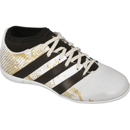 Hallenschuhe adidas Ace 16.3 Primemesh In Jr AQ3427 weiß weiß