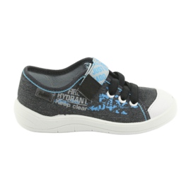 Befado Kinderschuhe 251X100 blau grau