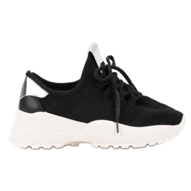 Vices Textile Sportschuhe schwarz