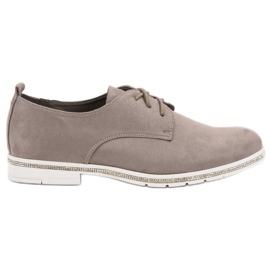 Marquiz Wildlederschuhe grau
