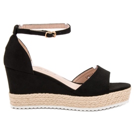 Sweet Shoes Espadrilles-Sandalen schwarz