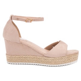 Sweet Shoes Espadrilles-Sandalen braun