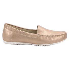 Goodin Bequeme Slipper gelb