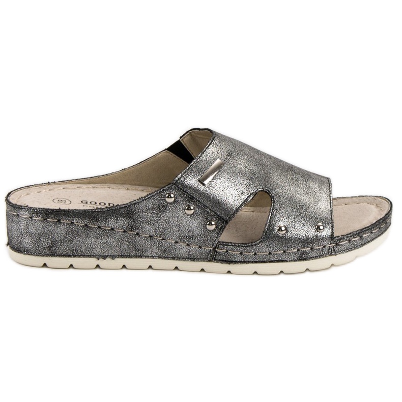 Goodin Bequeme Flip-Flops grau