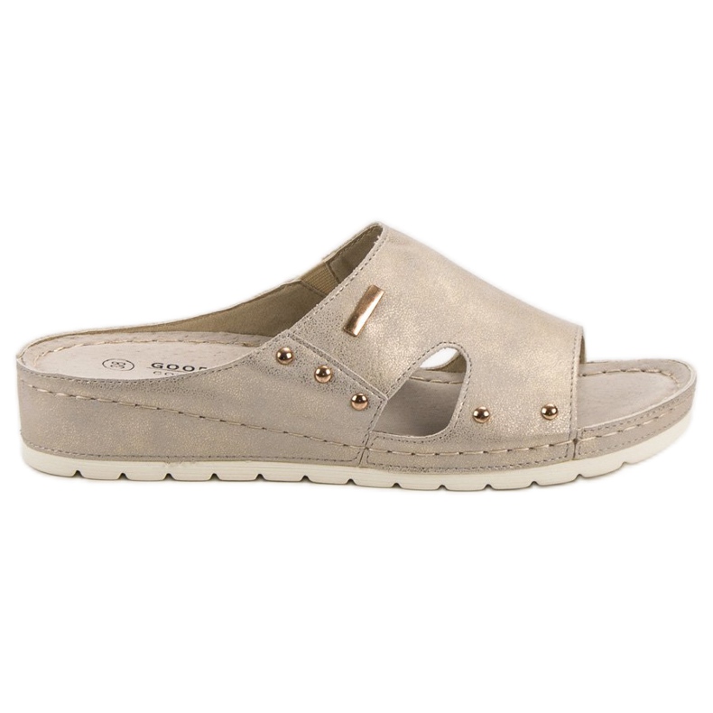 Goodin Bequeme Flip-Flops gelb