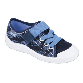 Befado Kinderschuhe 251X118 navy blau blau