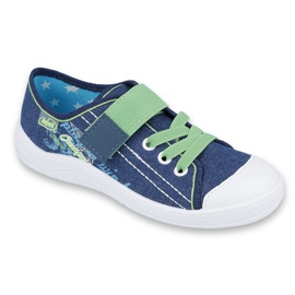 Befado Kinderschuhe 251Y131 blau grün