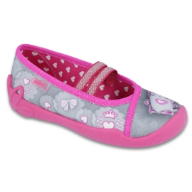 Befado Kinderschuhe 116X248 rosa grau