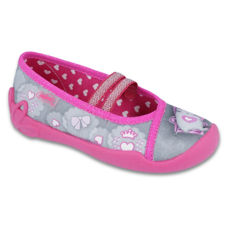 Befado Kinderschuhe 116X248 rosa grau