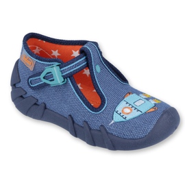 Befado Kinderschuhe 110P356 blau mehrfarbig
