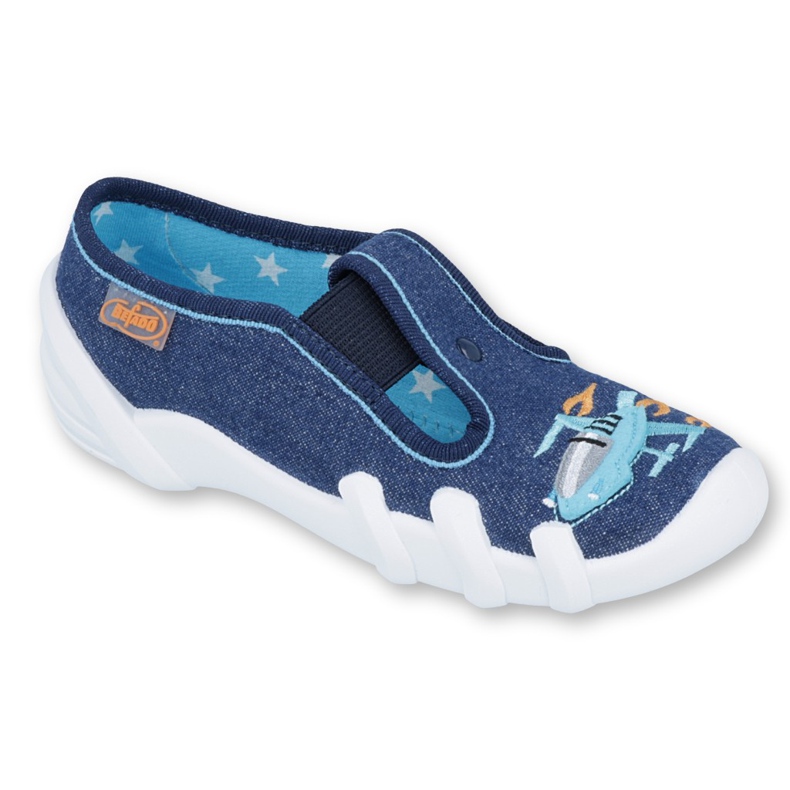 Befado Kinderschuhe 290X188 blau mehrfarbig