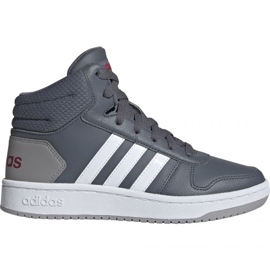 Adidas Hoops Mid 2.0 Jr EE6709 Schuhe grau