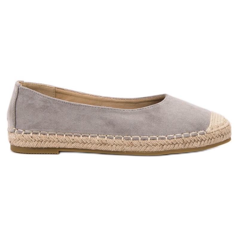 Marquiz Ballerinas aus Wildleder grau