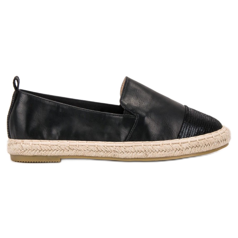 Bestelle Modische Espadrilles schwarz