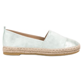 Bestelle Mint Espadrilles grün