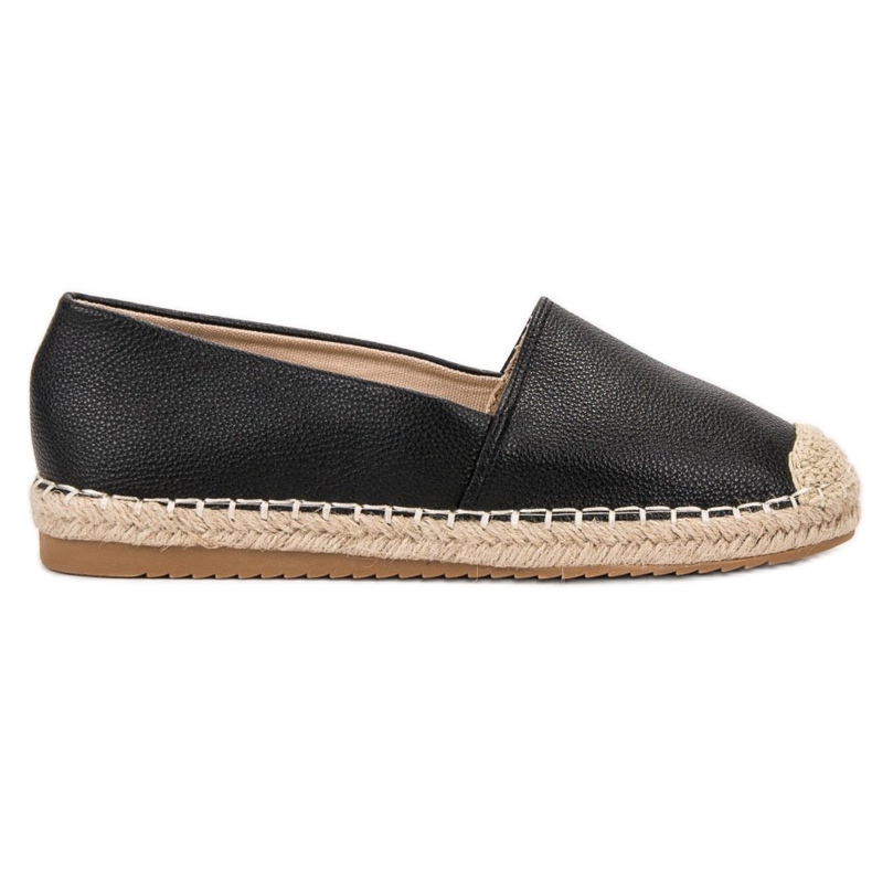 Primavera Schwarze Espadrilles