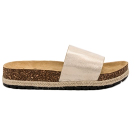 Sergio Todzi Bequeme Hausschuhe für Damen gelb